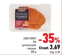 Conad Superstore LINEA PANATI AIA -grancroccante - viennese offerta