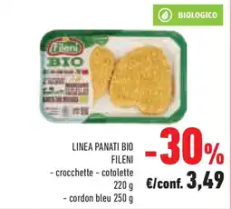 Conad Superstore Linea panati bio FILENI offerta