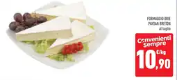 Conad Superstore Formaggio brie paysan breton offerta