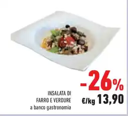 Conad Superstore Insalata di farro e verdure offerta