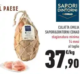 Conad Culatta emilia SAPORI&DINTORNI CONAD offerta