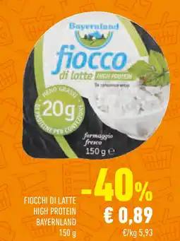 Conad Superstore Fiocchi di latte high protein BAYERNLAND offerta