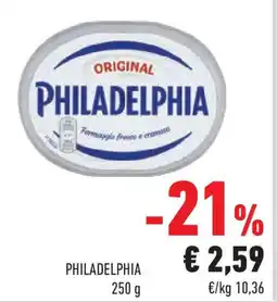 Conad Philadelphia offerta