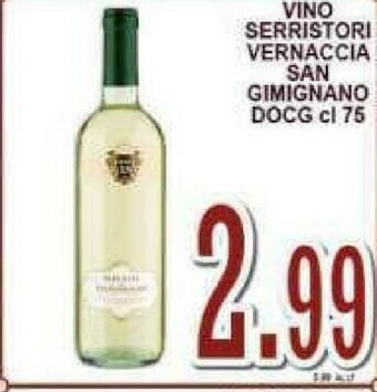 Sacoph Vino bianco offerta