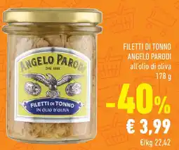 Conad Filetti di tonno ANGELO PARODI offerta