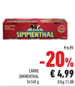 Conad Carne SIMMENTHAL offerta