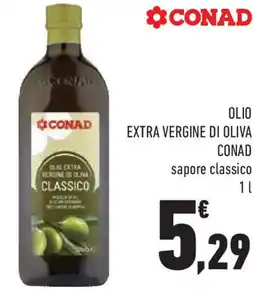 Conad Olio extra vergine di oliva CONAD offerta