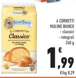 Conad 6 cornetti MULINO BIANCO offerta