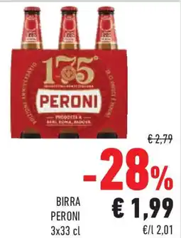 Conad Birra PERONI offerta