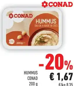 Conad Hummus CONAD offerta