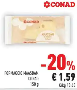 Conad Formaggio maasdam CONAD offerta