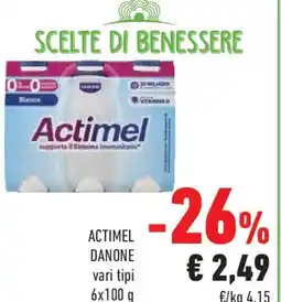 Conad ACTIMEL Danone offerta