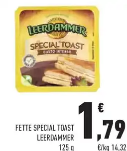 Conad Fette special toast LEERDAMMER offerta