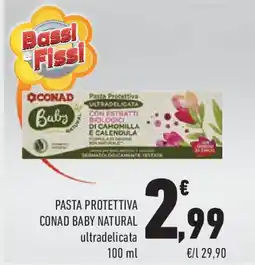 Conad Pasta protettiva CONAD BABY NATURAL offerta