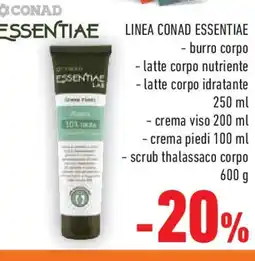 Conad LINEA CONAD ESSENTIAE - burro corpo offerta