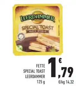 Conad Superstore Fette special toast LEERDAMMER offerta