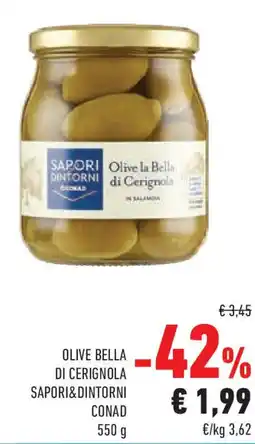 Conad Olive bella di cerignola SAPORI&DINTORNI CONAD offerta