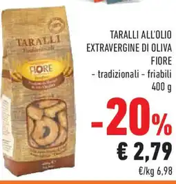 Conad Taralli all'olio extravergine di oliva FIORE offerta