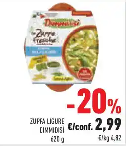 Conad Superstore Zuppa ligure DIMMIDISÌ offerta