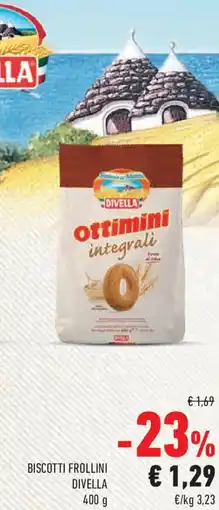 Conad Biscotti frollini DIVELLA offerta