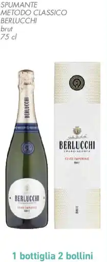 Conad Spumante metodo classico BERLUCCHI offerta