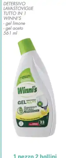 Conad Detersivo lavastoviglie tutto in 1 WINNI'S offerta
