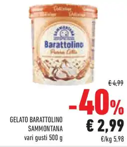 Conad Superstore Gelato barattolino SAMMONTANA offerta