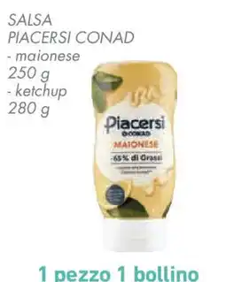 Conad Salsa PIACERSI CONAD - maionese offerta