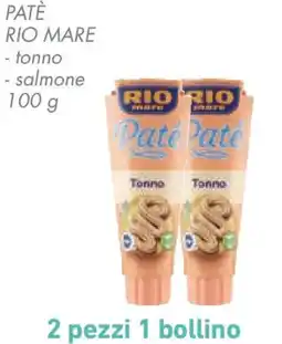 Conad Patè RIO MARE - tonno offerta