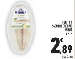 Conad MEDUSA Filetto di sgombro grigliato regnol offerta