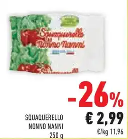 Conad Squaquerello NONNO NANNI offerta