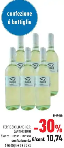 Conad Terre siciliane i.g.p. CANTINE BIRGI offerta