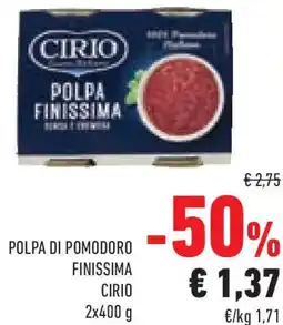 Conad Polpa di pomodoro finissima CIRIO offerta