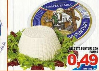 Sacoph Ricotta offerta