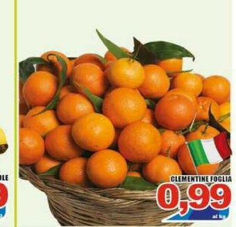 Sacoph Clementine offerta