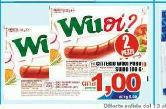 Sacoph Wurstel offerta