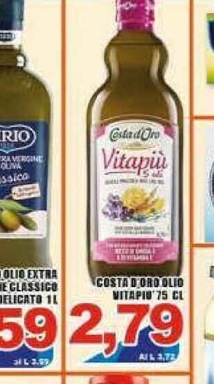 Sacoph Olio extravergine di oliva offerta