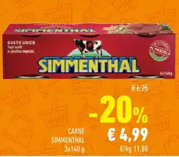 Conad Superstore Carne simmenthal offerta