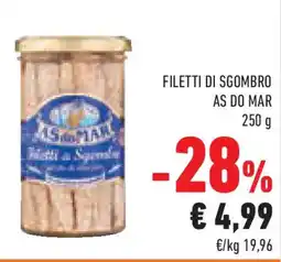 Conad Superstore Filetti di sgombro AS DO MAR offerta