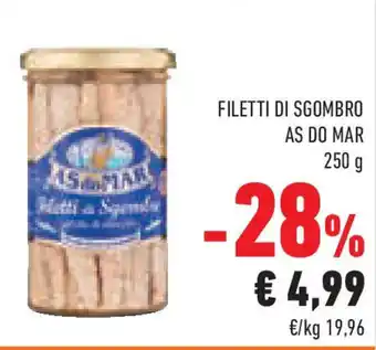 Conad Superstore Filetti di sgombro AS DO MAR offerta