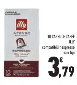 Conad Superstore 10 capsule caffè ILLY offerta