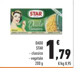 Conad Superstore DADO STAR - classico - vegetale offerta