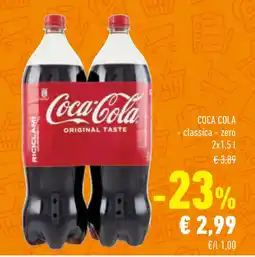 Conad Superstore COCA COLA classica - zero offerta
