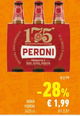 Conad Superstore Birra PERONI offerta