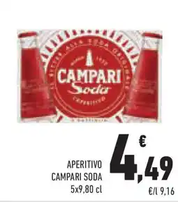 Conad Superstore Aperitivo CAMPARI SODA offerta