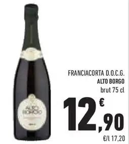 Conad Superstore Franciacorta d.o.c.g. alto borgo brut offerta