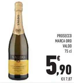 Conad Superstore Prosecco marca oro VALDO offerta