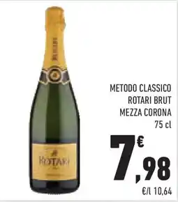 Conad Superstore Metodo classico rotari brut mezza corona offerta