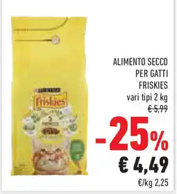 Conad Superstore Alimento secco per gatti FRISKIES offerta