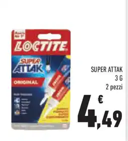 Conad Superstore Super attak 3 G 2 pezzi offerta